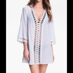 RAVIYA Women White Tunic Cover Up | XL